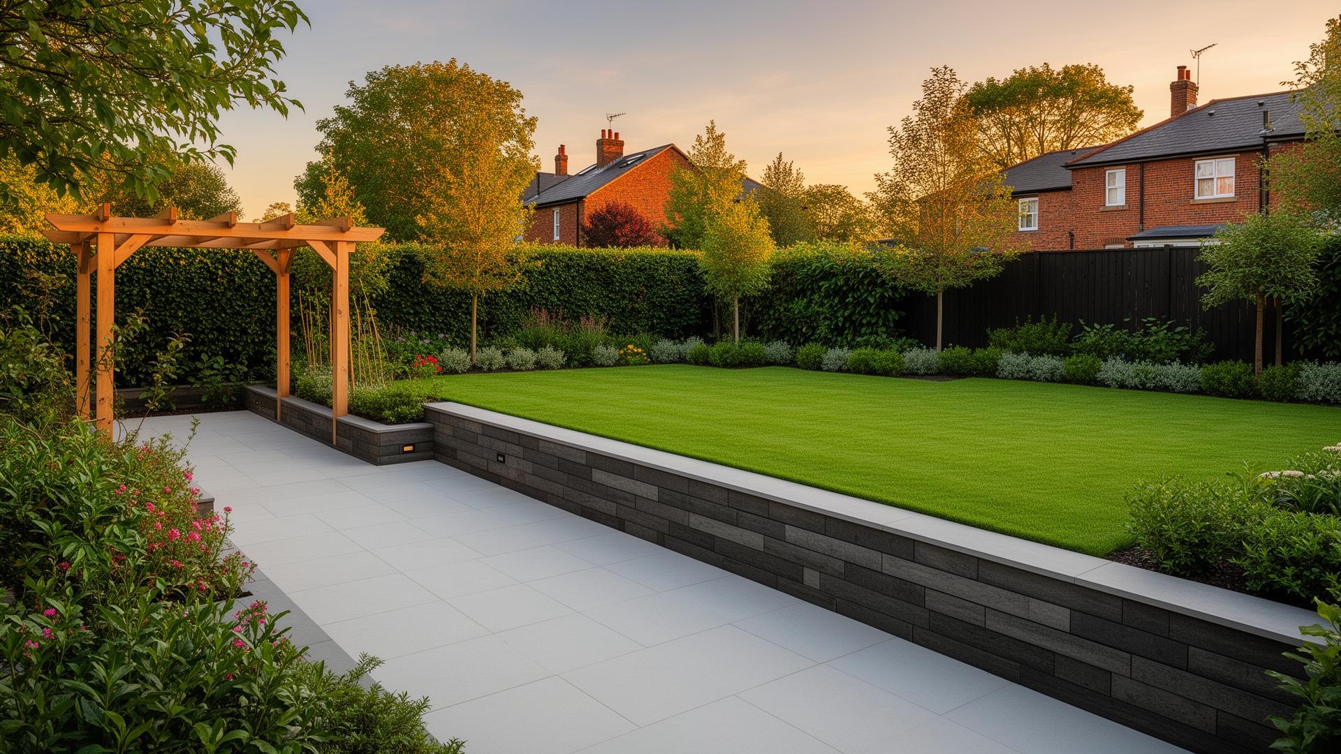 Beautiful garden transformation