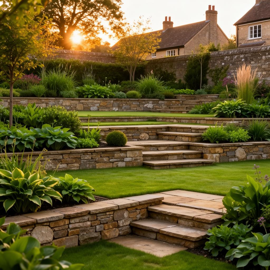 Tiered Garden Design